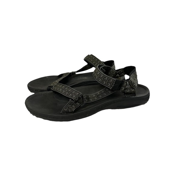 TEVA Sandals Men\'s Size 13M Sport‎ Hiking Black Shoc Pad Tribal S/N 6461 main image 5